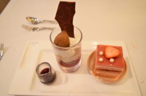 S.S.コロンビア・ダイニングルームのスペシャルセット デザート