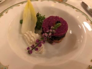 S.S.コロンビア・ダイニングルームのスペシャルセット 前菜