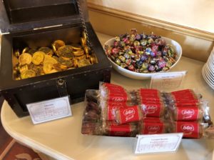 ミラコスタのラウンジのお菓子